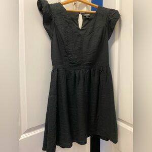 Express Black Textured Dress